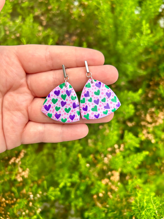 Hand Painted Hearts