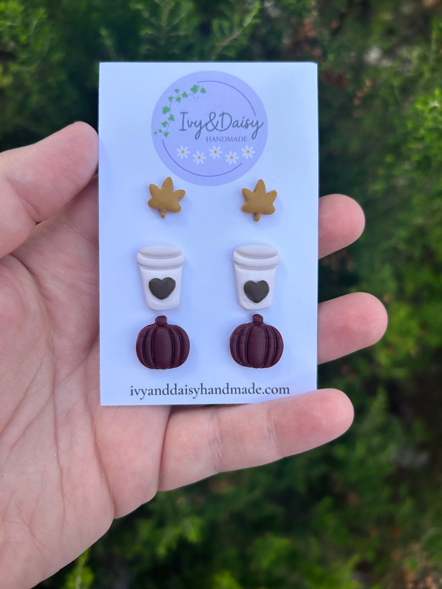 Purple pumpkin stud pack