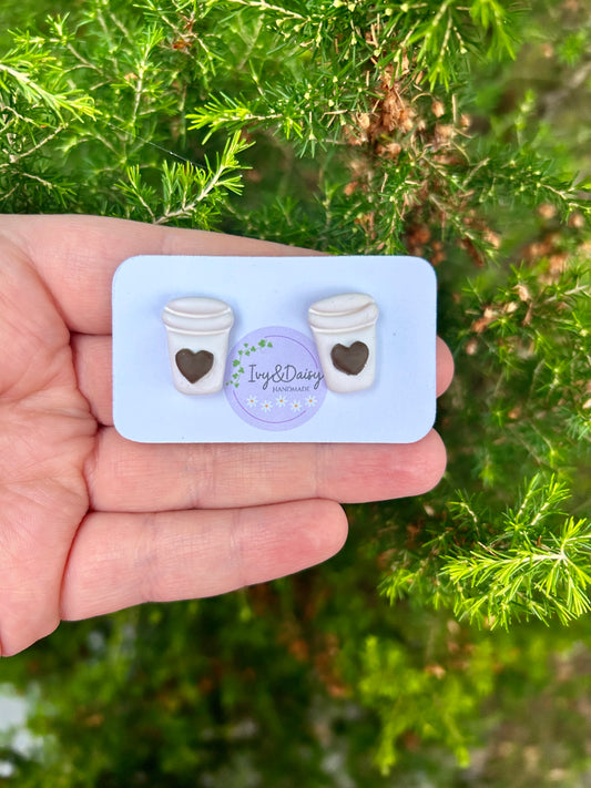 Coffee Cup Studs