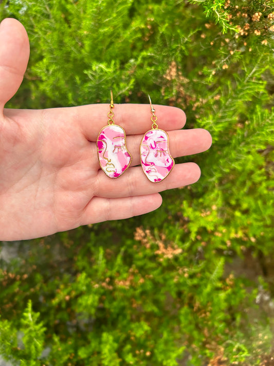 Marbled Face Dangles