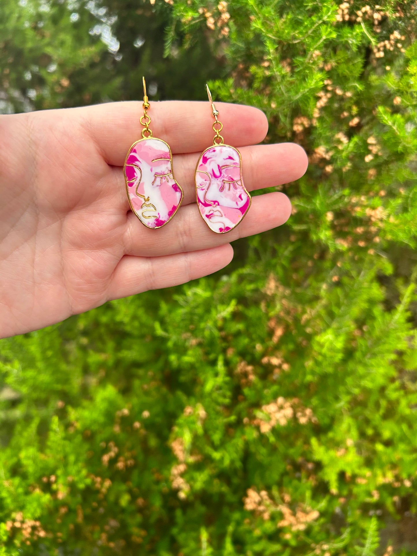 Marbled Face Dangles